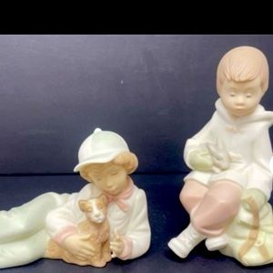 Lladro Golden Memories First Day of School